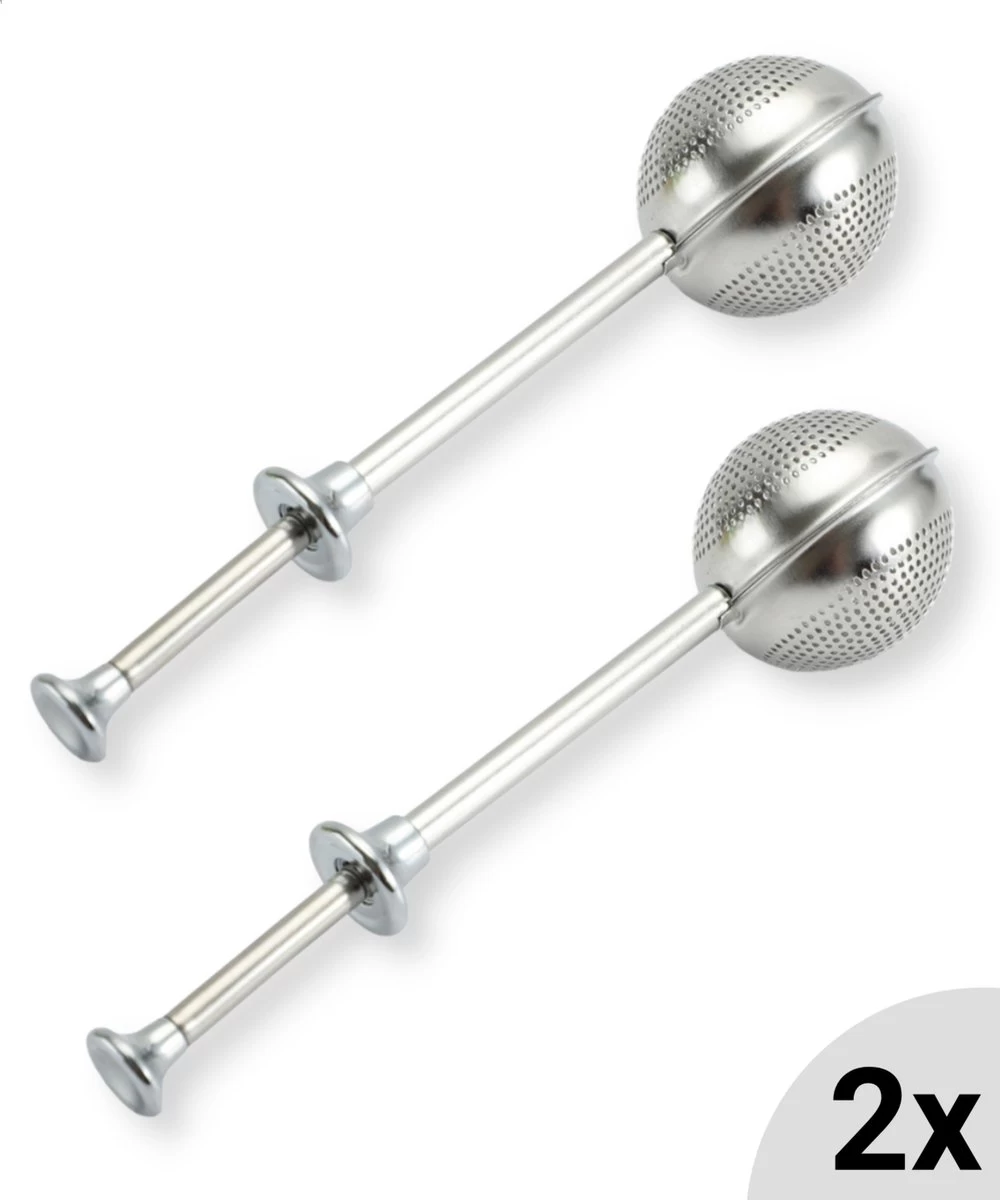 Blended Lifestyle® Theezeef Met Veer - Set Van 2 - Inclusief Lekplaatjes - Geschikt Voor Losse Kruiden 3 Blended Lifestyle® Theezeef Met Veer - Set Van 2 - Inclusief Lekplaatjes - Geschikt Voor Losse Kruiden