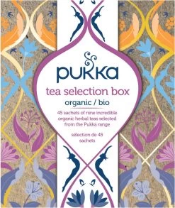 Pukka Original Kruidenthee Geschenkdoos - 9 Blends Biologische Kruidenthee, Ook Leuk Als Verjaardagscadeau - 45 Zakjes - Theedoos - GB-BIO-05 -Koffie en Thee Verkoop 1012x1200 2