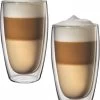 Glazen Dubbelwandig Cappuccino/Latte Machiato 350ml - Set Van 2 Stuks 2 Glazen Dubbelwandig Cappuccino/Latte Machiato 350ml - Set Van 2 Stuks -Koffie en Thee Verkoop 1022x1200 3