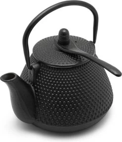 Bredemeijer - Theepot Wuhan 1,0L Gietijzer Zwart -Koffie en Thee Verkoop 1030x1200 1