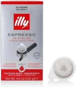 Illy ESE 18 Servings Monodose Normaal 7 Illy ESE 18 Servings Monodose Normaal -Koffie en Thee Verkoop 1051x1200