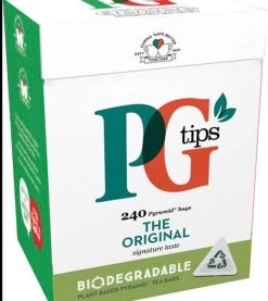 PG Tips | 100% Zwarte Thee | 4x 240 Zakjes | Extra Grote Verpakking -Koffie en Thee Verkoop 1071x1200