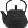 Bredemeijer - Theepot Wuhan 1,0L Gietijzer Zwart -Koffie en Thee Verkoop 1087x1200