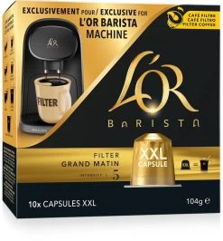 L'OR BARISTA XXL Filter Grand Matin (5) - 5 X 10 Koffiecups -Koffie en Thee Verkoop 1115x1200