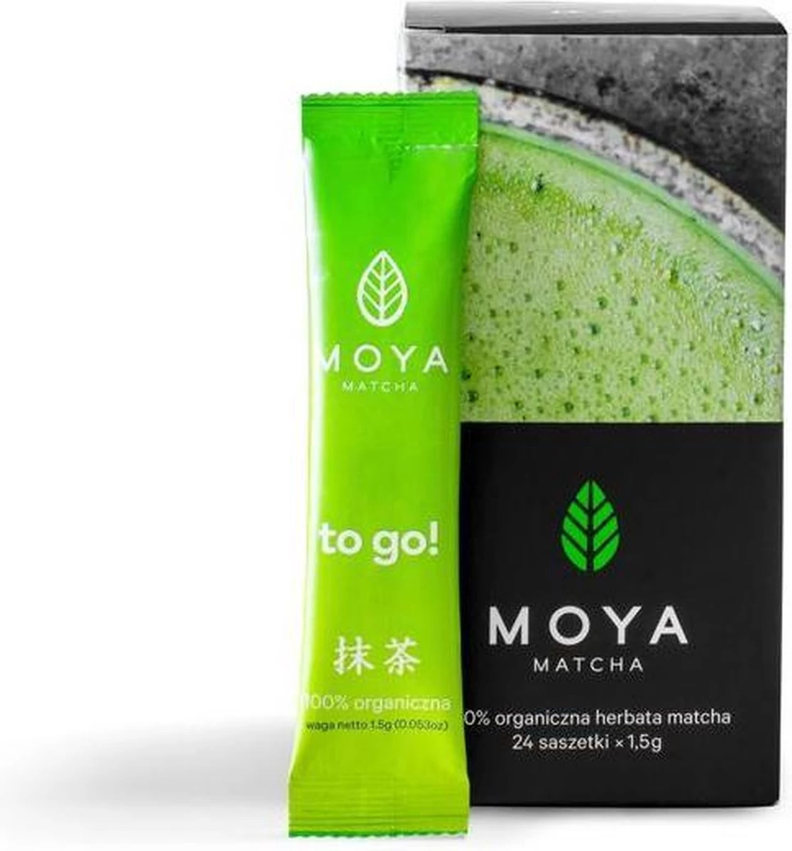 MOYA Matcha Thee To Go! Traditional - 24 Matcha Poeder Zakjes - 1,5 G 3 MOYA Matcha Thee To Go! Traditional - 24 Matcha Poeder Zakjes - 1,5 G