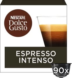 Nescafé Dolce Gusto Espresso Intenso Capsules - 90 Koffiecups -Koffie en Thee Verkoop 1116x1200