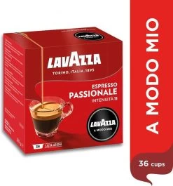 Lavazza A Modo Mio Passionale 36 Stuks -Koffie en Thee Verkoop 1118x1200