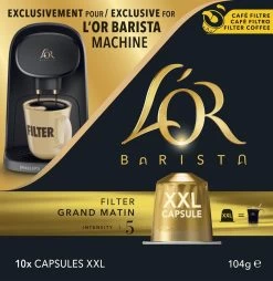 L'OR BARISTA XXL Filter Grand Matin (5) - 5 X 10 Koffiecups -Koffie en Thee Verkoop 1169x1200