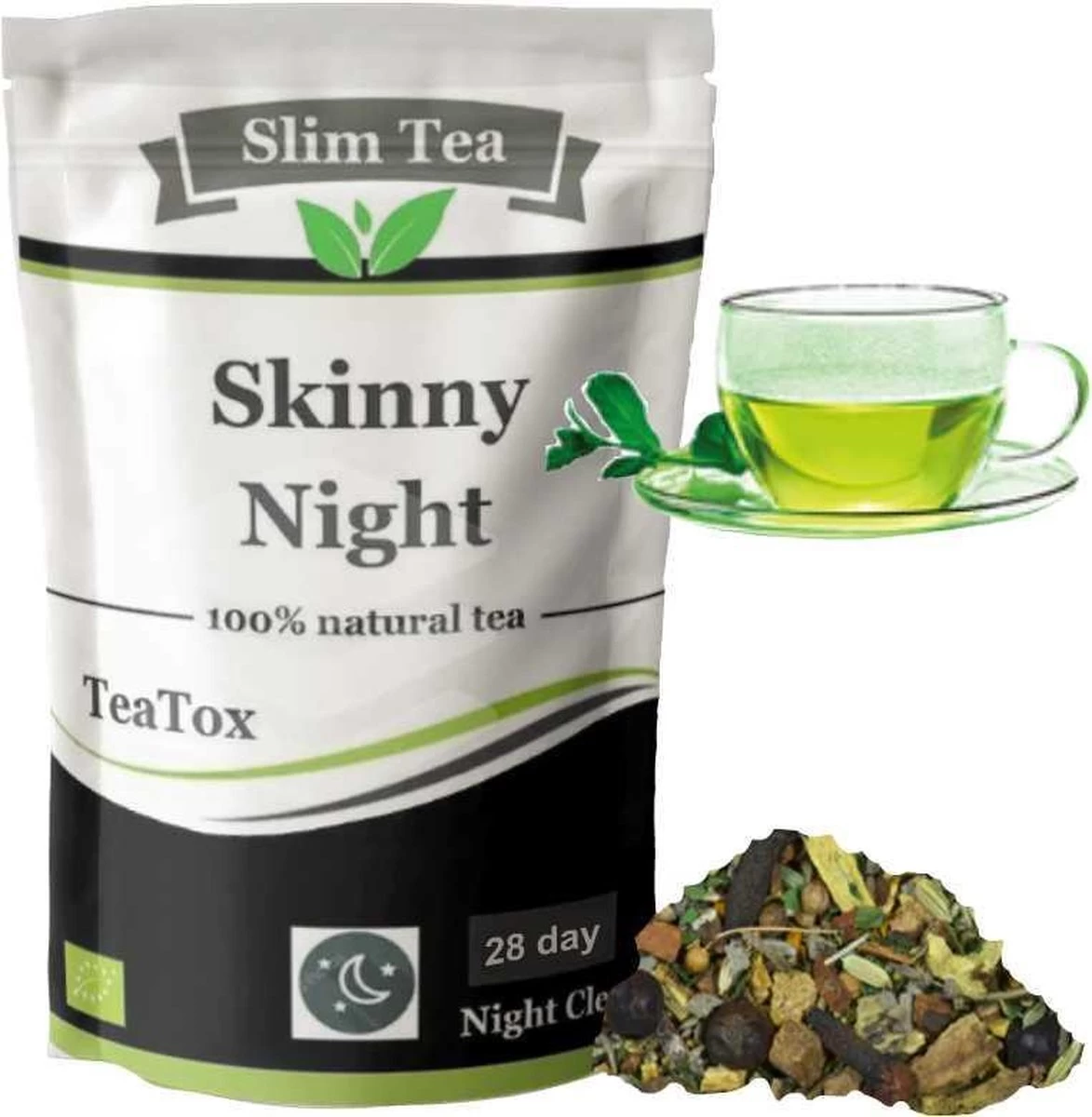 Slim Teatox - 28 Dagen Afslank En Detox Kuur - Optimaal Gewichtsverlies - 2 Soorten Natuurlijke Thee 5 Slim Teatox - 28 Dagen Afslank En Detox Kuur - Optimaal Gewichtsverlies - 2 Soorten Natuurlijke Thee - Afbeelding 3