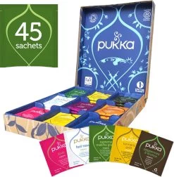 Pukka Original Kruidenthee Geschenkdoos - 9 Blends Biologische Kruidenthee, Ook Leuk Als Verjaardagscadeau - 45 Zakjes - Theedoos - GB-BIO-05 -Koffie en Thee Verkoop 1176x1200 1