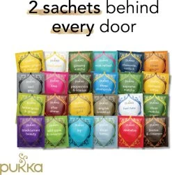 Pukka Thee Hardcover Biologische Kerst Adventskalender 2022, Perfect Als Kerstcadeau - 48 Zakjes - 1 Kalender -Koffie en Thee Verkoop 1181x1200 3