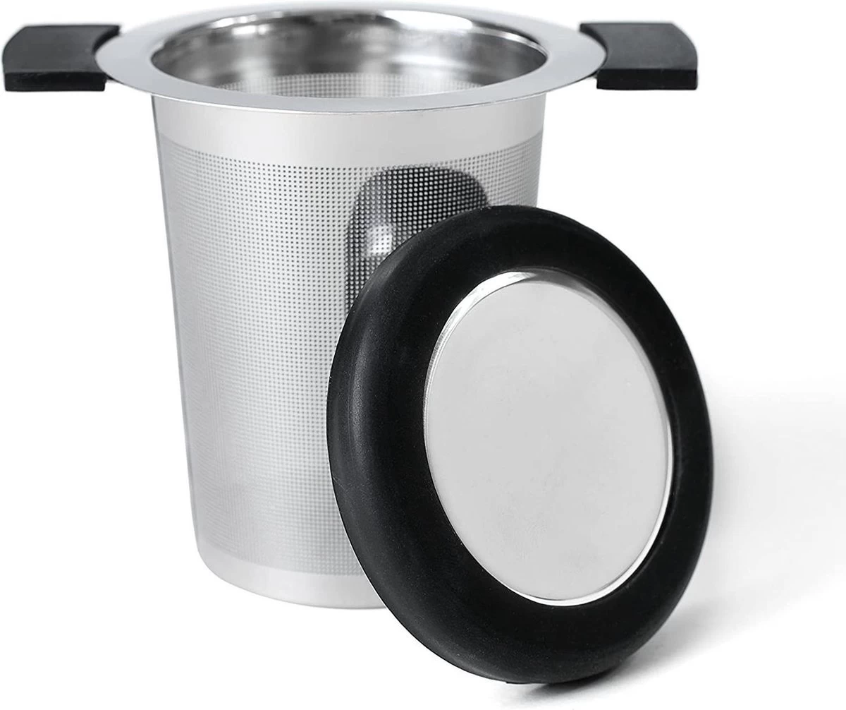 Theezeef Zwart - Losse Thee G - 50 Koppen Per 100 Gram 5 Theezeef Zwart - Losse Thee G - 50 Koppen Per 100 Gram - Afbeelding 3