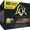 L'OR Espresso Forza Koffiecups - Intensiteit 9/12 - 4 X 40 Capsules -Koffie en Thee Verkoop 1200x1020 1