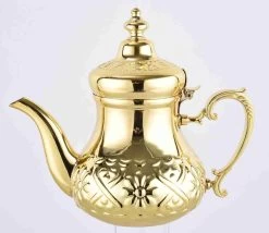 MONOO Theepot Casablanca RVS - 1.6 Liter - Turkse & Marokkaanse Theepotten