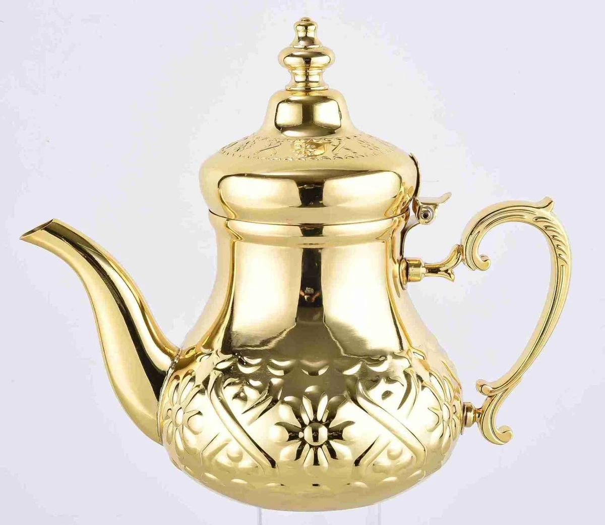 MONOO Theepot Casablanca RVS - 1.6 Liter - Turkse & Marokkaanse Theepotten 3 MONOO Theepot Casablanca RVS - 1.6 Liter - Turkse & Marokkaanse Theepotten