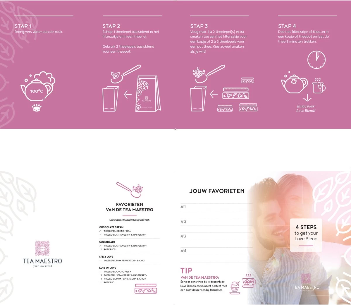 Dutch Tea Maestro - Love Blend - Maak Thuis Jouw Eigen Theeblend - Thee Cadeau - Thee Geschenk - Thee Pakket - Cadeau Voor Mannen En Vrouwen | Valentijn Cadeau | Valentijnscadeau 5 Dutch Tea Maestro - Love Blend - Maak Thuis Jouw Eigen Theeblend - Thee Cadeau - Thee Geschenk - Thee Pakket - Cadeau Voor Mannen En Vrouwen | Valentijn Cadeau | Valentijnscadeau - Afbeelding 3