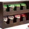Theedoos - Gebrand Hout - 8 Vaks (~90 Zakjes) - Duurzaam - Compact Design - 32x8x22 Cm - Cadeautip 2 Theedoos - Gebrand Hout - 8 Vaks (~90 Zakjes) - Duurzaam - Compact Design - 32x8x22 Cm - Cadeautip -Koffie en Thee Verkoop 1200x1044