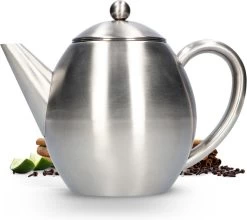 Vaja Valerie - Theepot Met Filter - Dubbelwandig - RVS - 1.2L -Koffie en Thee Verkoop 1200x1068 2