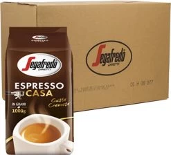 Segafredo Espresso Casa Koffiebonen - 8 X 1 Kg -Koffie en Thee Verkoop 1200x1086