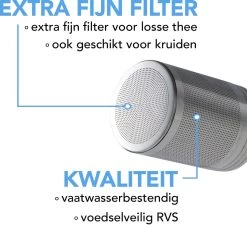 PrimeAmbition - 2 Stuks Theezeef En Theetip Voor Losse Thee - Extra Fijne Filter - Thee Ei Set Met Schoteltje Voor Theezakjes -Koffie en Thee Verkoop 1200x1092