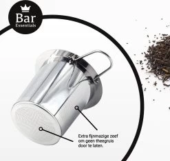 Bar Essentials® Theezeef Met Inklapbare Handgreepjes én Lekplaatje (set Van 2) - Fijnmazig Theefilter Voor Losse Thee - Theezeefjes Voor Losse Thee RVS - Theefilter Voor Losse Thee - Theezeef - Theefilter RVS 7 Bar Essentials® Theezeef Met Inklapbare Handgreepjes én Lekplaatje (set Van 2) - Fijnmazig Theefilter Voor Losse Thee - Theezeefjes Voor Losse Thee RVS - Theefilter Voor Losse Thee - Theezeef - Theefilter RVS -Koffie en Thee Verkoop 1200x1142 4