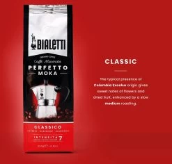 Bialetti Moka Classico Gemalen Koffie - 4 X 250 Gram 11 Bialetti Moka Classico Gemalen Koffie - 4 X 250 Gram -Koffie en Thee Verkoop 1200x1147