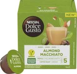 Nescafé Dolce Gusto Almond Macchiato Capsules - Vegan Koffie - 36 Koffiecups 17 Nescafé Dolce Gusto Almond Macchiato Capsules - Vegan Koffie - 36 Koffiecups -Koffie en Thee Verkoop 1200x1151