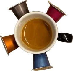 100 Capsules Epic Coffee - Espresso - Nespresso® Compatible Aluminium Capsules - RFA Keurmerk - Doos 100 Stuks -Koffie en Thee Verkoop 1200x1158 3