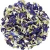 Merkloos Blauwe Vlindererwt Thee - Kittelbloem - Blue Butterfly Pea Flower Tea - Cafeïnevrije Kruidenthee - 60 Gram -Koffie en Thee Verkoop 1200x1182 5