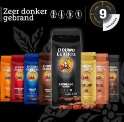 Douwe Egberts Espresso Koffiebonen - 4 X 500 Gram 16 Douwe Egberts Espresso Koffiebonen - 4 X 500 Gram -Koffie en Thee Verkoop 1200x1183