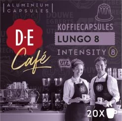 Douwe Egberts D.E Café Lungo Koffiecups - Intesiteit 8/12 - 10 X 20 Capsules 19 Douwe Egberts D.E Café Lungo Koffiecups - Intesiteit 8/12 - 10 X 20 Capsules -Koffie en Thee Verkoop 1200x1189 1