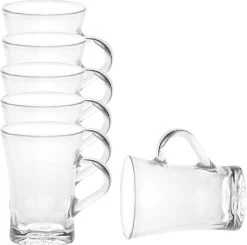 Duralex 6x Theeglazen/koffieglazen Amalfi Transparant 170 Ml