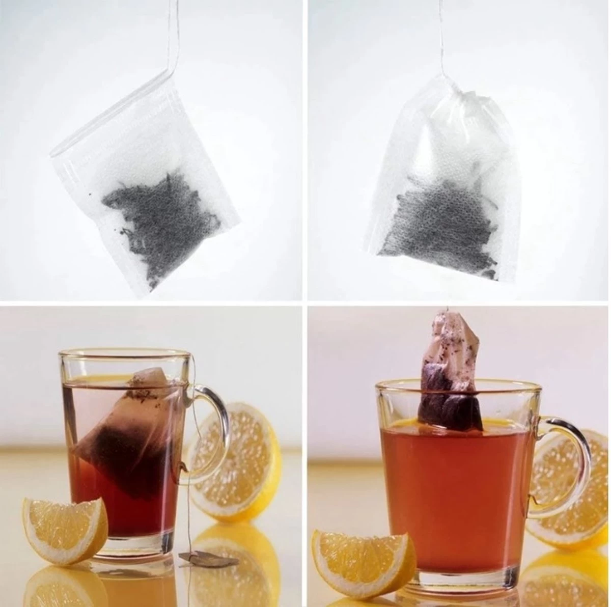 Lege Theezakjes Voor Losse Thee 200 Stuks 5 X 7 Cm - Biologisch Afbreekbaar En Recyclebaar 5 Lege Theezakjes Voor Losse Thee 200 Stuks 5 X 7 Cm - Biologisch Afbreekbaar En Recyclebaar - Afbeelding 3