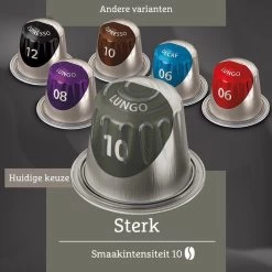 Douwe Egberts Lungo Sterk (10) - 10 X 20 Koffiecups -Koffie en Thee Verkoop 1200x1200 101