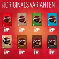 Senseo Gold Koffiepads - 5/9 Intensiteit - 10 X 36 Pads 19 Senseo Gold Koffiepads - 5/9 Intensiteit - 10 X 36 Pads -Koffie en Thee Verkoop 1200x1200 167