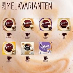 Senseo Cappuccino Koffiepads - 2/9 Intensiteit - 10 X 8 Pads -Koffie en Thee Verkoop 1200x1200 17