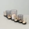 Theelichthouder Zwart Metaal / Glas. Set Van 9 -Koffie en Thee Verkoop 1200x1200 217
