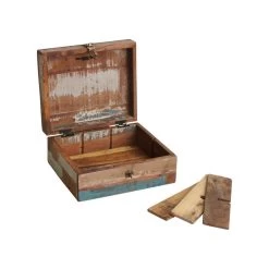 Raw Materials Scrapwood Theedoos – 6 Vakken – Gerecycled Hout -Koffie en Thee Verkoop 1200x1200 254