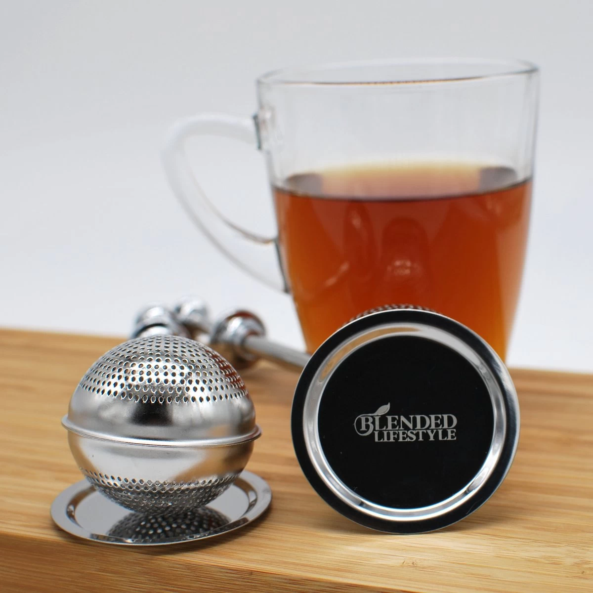 Blended Lifestyle® Theezeef Met Veer - Set Van 2 - Inclusief Lekplaatjes - Geschikt Voor Losse Kruiden 8 Blended Lifestyle® Theezeef Met Veer - Set Van 2 - Inclusief Lekplaatjes - Geschikt Voor Losse Kruiden - Afbeelding 6