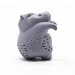 Merkloos LeuksteWinkeltje Theefilter Nijlpaard Hippo - Theezeef / Thee-ei / Infuser Voor Losse Thee -Koffie en Thee Verkoop 1200x1200 322