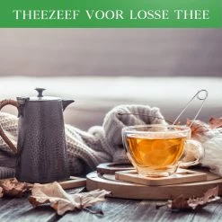 Theezeef Met Handvat Inclusief Lekplaatje - Set Van 3 Stuks - Thee Ei Voor Losse Thee - Theefilter Voor Losse Thee - Thee Infuser 15 Theezeef Met Handvat Inclusief Lekplaatje - Set Van 3 Stuks - Thee Ei Voor Losse Thee - Theefilter Voor Losse Thee - Thee Infuser -Koffie en Thee Verkoop 1200x1200 325