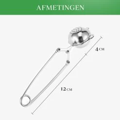 Theezeef Met Handvat Inclusief Lekplaatje - Set Van 3 Stuks - Thee Ei Voor Losse Thee - Theefilter Voor Losse Thee - Thee Infuser 19 Theezeef Met Handvat Inclusief Lekplaatje - Set Van 3 Stuks - Thee Ei Voor Losse Thee - Theefilter Voor Losse Thee - Thee Infuser -Koffie en Thee Verkoop 1200x1200 329