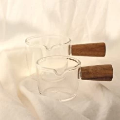 House Of Husk® Espresso Maat Glazen Set - Barista Shotglazen - Mini Maatbeker 50ml En 100ml - Multifuncitoneel Serveerkommetjes- Sauskom - Juskom - 2 Stuks -Koffie en Thee Verkoop 1200x1200 403