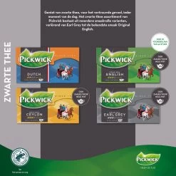 Pickwick Earl Grey Zwarte Thee - 12 X 20 Zakjes -Koffie en Thee Verkoop 1200x1200 461