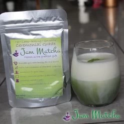 Biologische Matcha Poeder 50 Gram - CEREMONIAL GRADE - JamMatcha Groene Thee - Matcha Thee -Koffie en Thee Verkoop 1200x1200 489