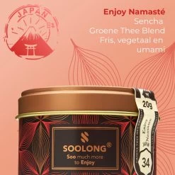 Soolong Japan Nr30 Cadeau Of Proefpakket Met 4 Luxe Japanse Theeen - Exclusieve Fukamushicha, Genmaicha Matcha Satsuki En Sencha - Als Relatiegeschenk, Proeverij Of Valentijnsdag - Assortiment 4stuks -Koffie en Thee Verkoop 1200x1200 524