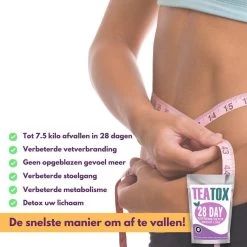TeaTox™ 28 Dagen Afvallen Detox - Thee - Detox + E-book 30 Recepten -Koffie en Thee Verkoop 1200x1200 545