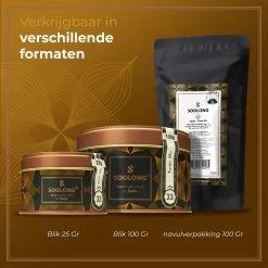 Soolong Taste Japan Nr33 Japanse Groene Thee - Fluweelzacht - Genmaicha, Matcha & Gepofte Rijst - Duurzame Losse Thee - Premium Thee Uit Japan - Blik 25gram -Koffie en Thee Verkoop 1200x1200 553