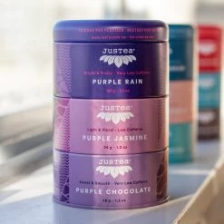 Trio Purple Tea-Justea-Biologisch-Losse Thee-Paarse Thee-Theekado -Koffie en Thee Verkoop 1200x1200 567