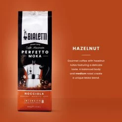 Bialetti Moka Hazelnut Gemalen Koffie - 4x 250 Gram -Koffie en Thee Verkoop 1200x1200 7